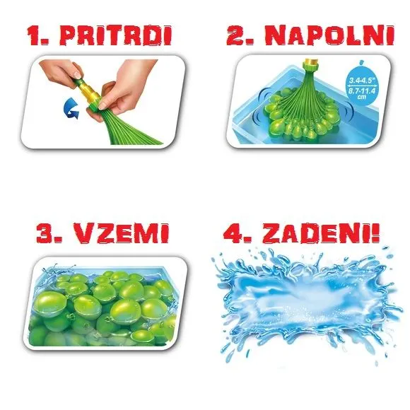 Happy Baby vodni baloni - slika 2