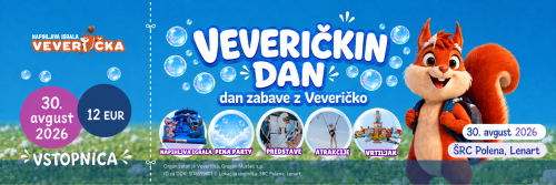 Vstopnica za Veveričkin dan - Velik zaključek počitnic